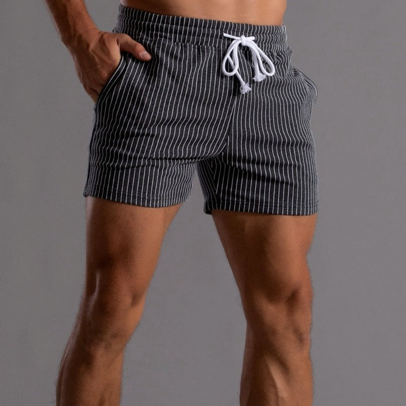 Striped Linen Shorts – Alexford