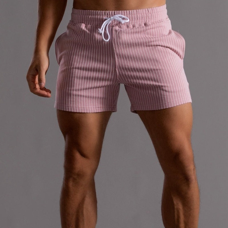 Striped Linen Shorts – Alexford