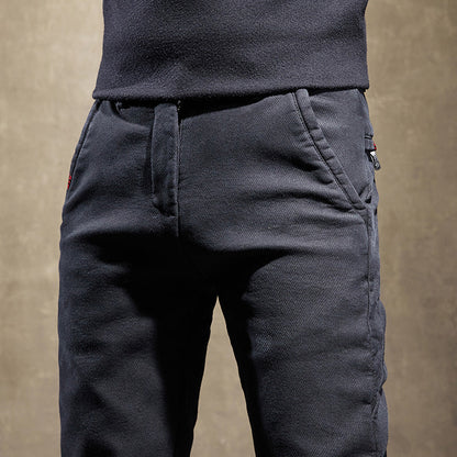Slim Fit Cotton Trousers – Varedo