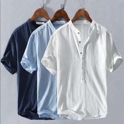 Men’s Lightweight Linen Summer Shirt – Amalfi Linen