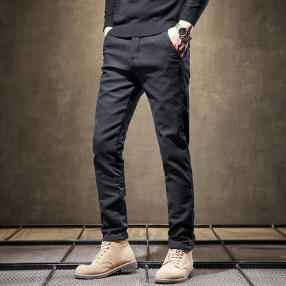 Slim Fit Cotton Trousers – Varedo