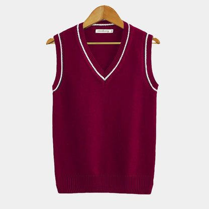 Sleeveless Sweater – Modèle Étienne