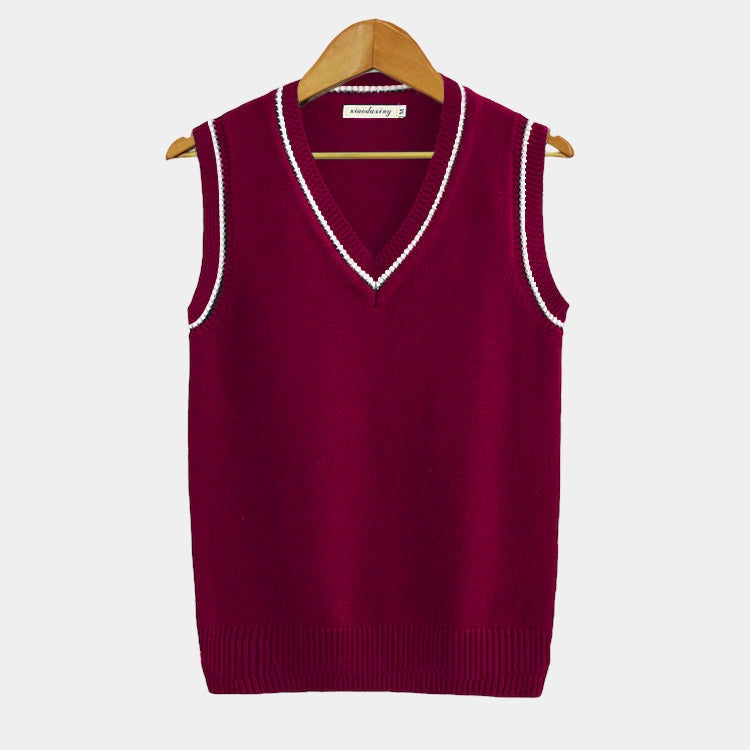 Sleeveless Sweater – Modèle Étienne