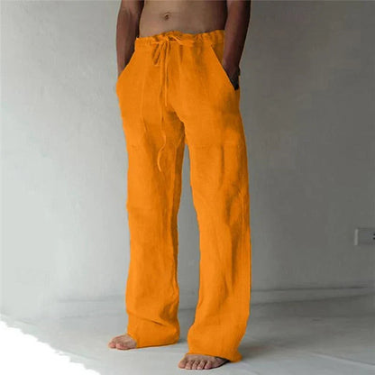 Linen Wide-Leg Trousers – Bellagio