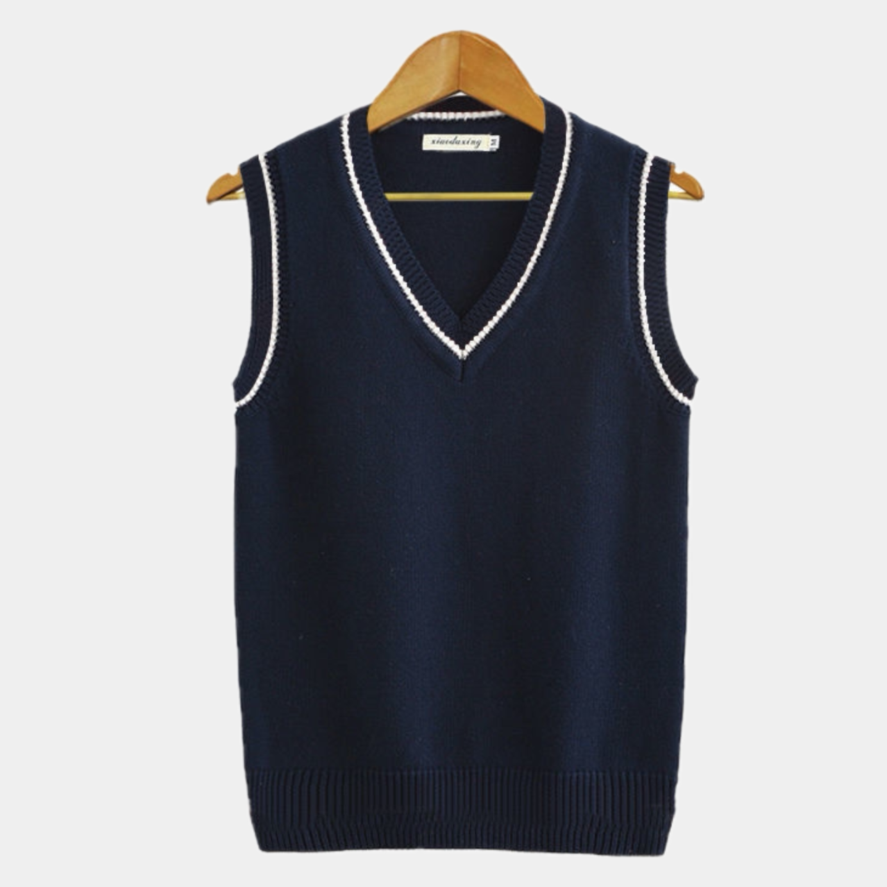 Sleeveless Sweater – Modèle Étienne