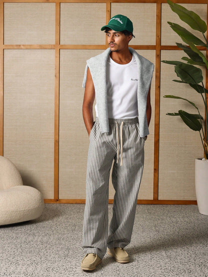 Striped Casual Pants – Liam Skater Fit