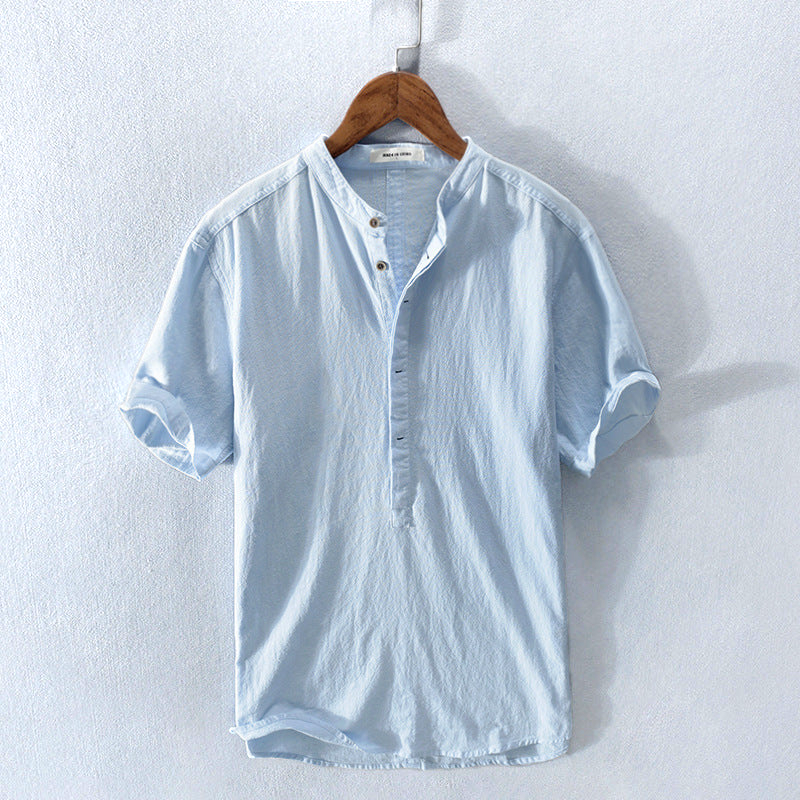 Men’s Lightweight Linen Summer Shirt – Amalfi Linen