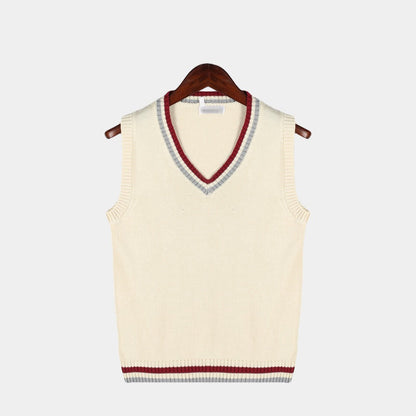 Sleeveless Sweater – Modèle Étienne