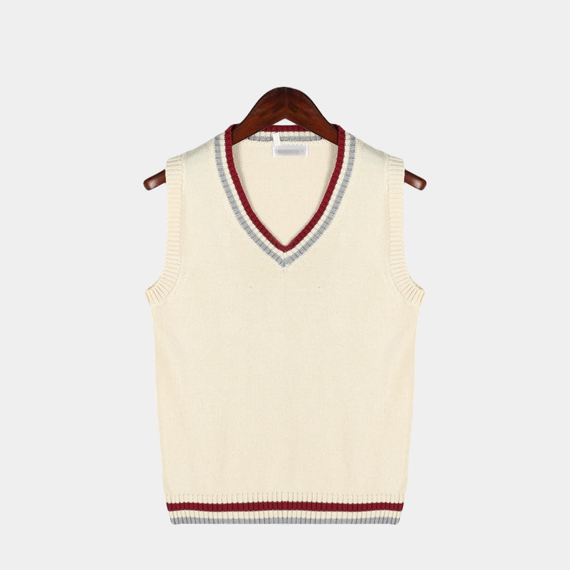 Sleeveless Sweater – Modèle Étienne