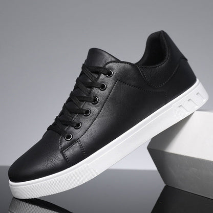 Men’s Premium Leather Low-Top Sneakers – Paolo Style