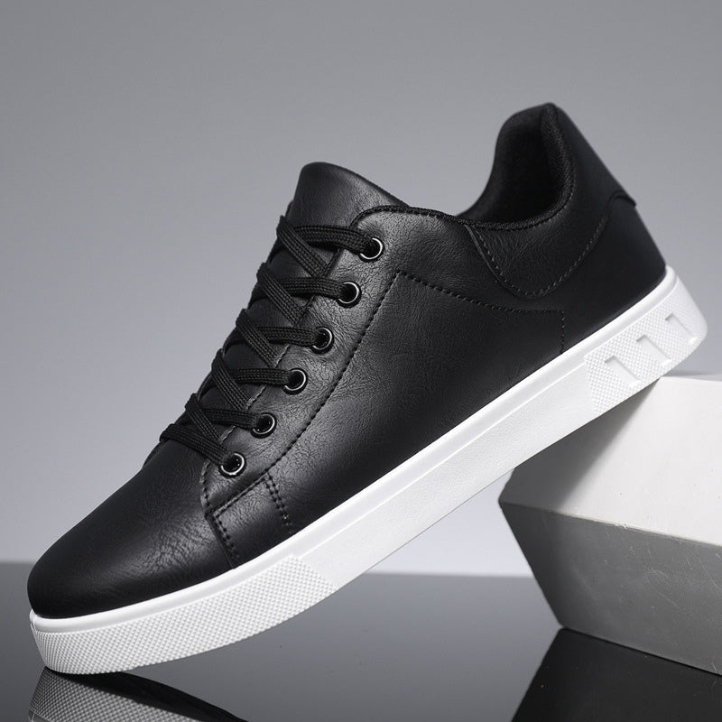 Men’s Premium Leather Low-Top Sneakers – Paolo Style