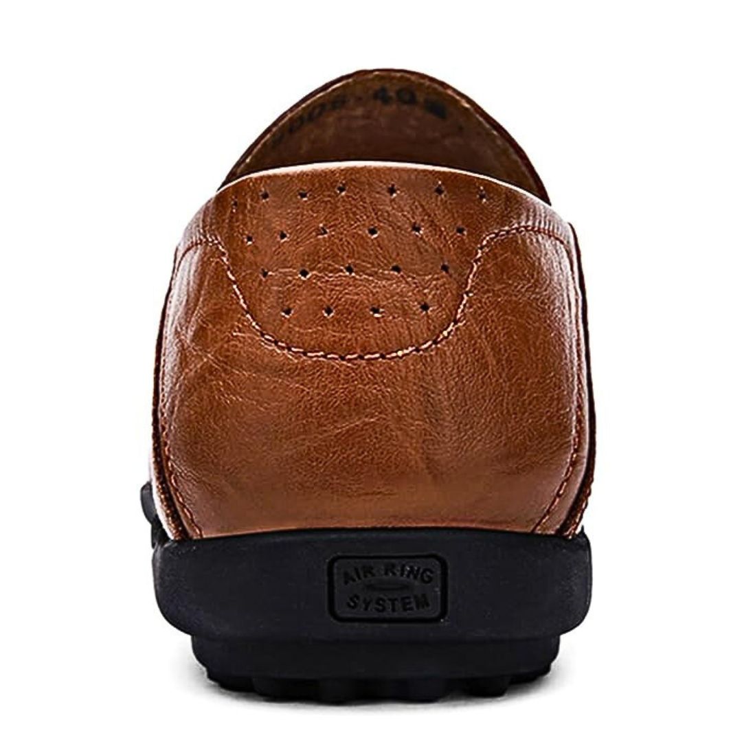 Men’s Genuine Leather Breathable Loafers – Vincenzo
