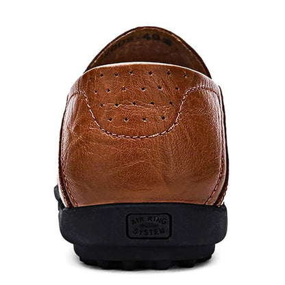 Men’s Genuine Leather Breathable Loafers – Vincenzo