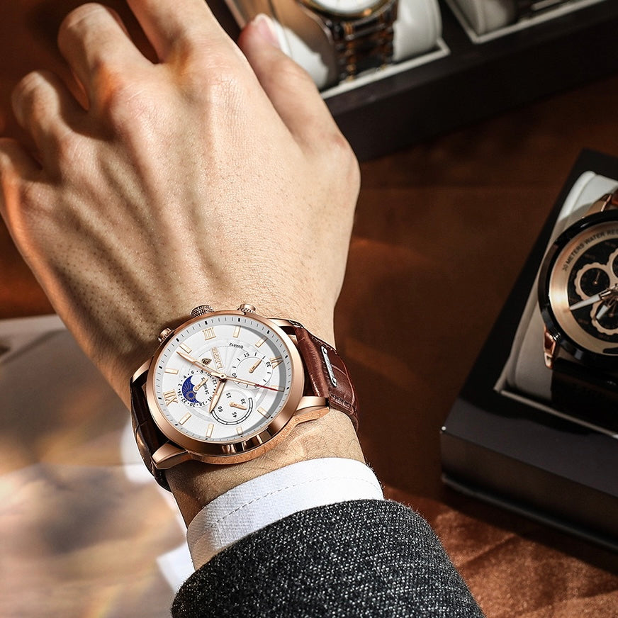Classic Stainless Steel Dress Watch for Men – Richelieu