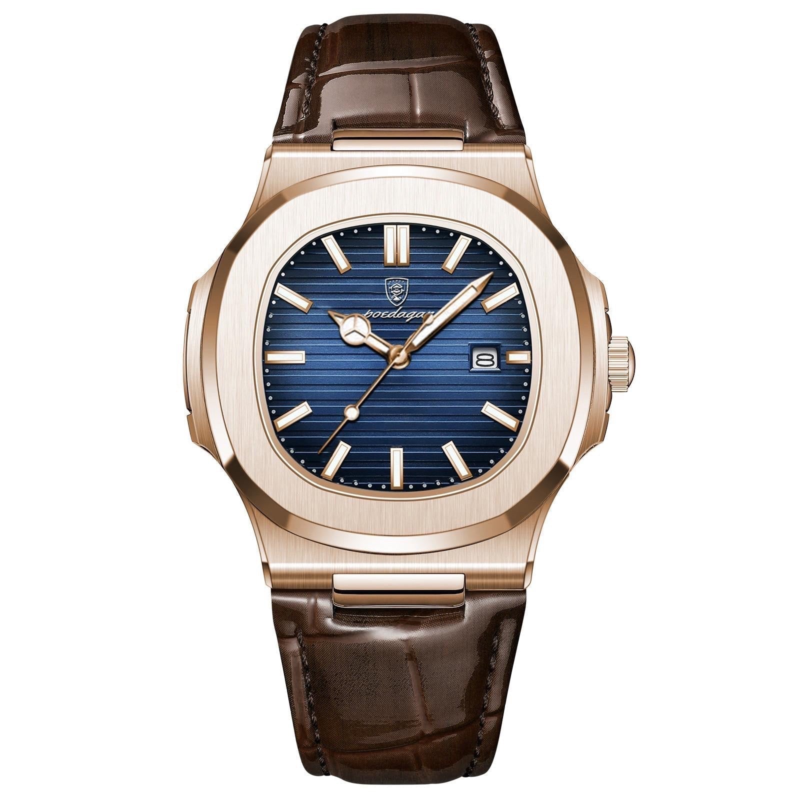 Luxury Rose Gold Men’s Watch 41mm – Regalia Edition